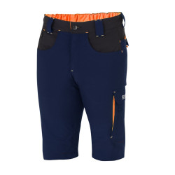 SPARCO Teamwork light šortky pre mužov modrá/oranžová