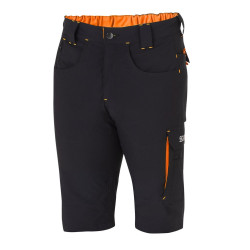 SPARCO Teamwork light šortky pre mužov čierna/oranžová