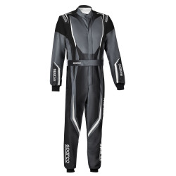 SPARCO suit PRIME-K ADVANCED KID s FIA šedá/čierna