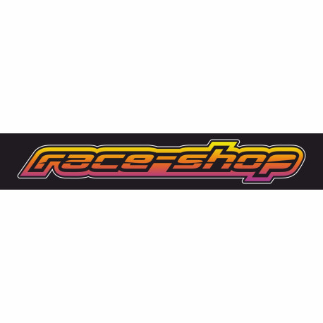 Nálepky na čelné sklo Nálepka race-shop colorfull na čelné okno | race-shop.sk