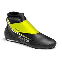 Karting Topánky SPARCO Slalom FIA 8877-2022 čierna/žltá