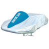 SPARCO Kart Cover silver/blue
