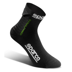 Sparco HYPERSPEED ponožky čierna/zelená