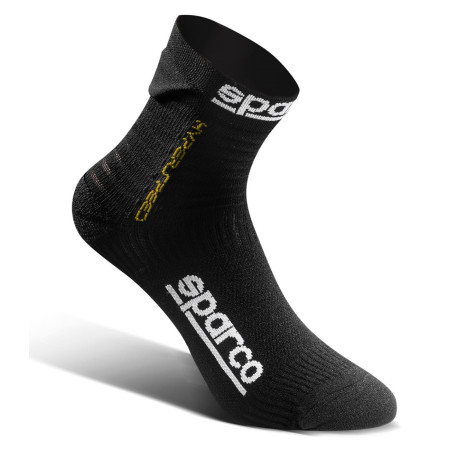 SIM Racing Sparco HYPERSPEED ponožky čierna/žltá | race-shop.sk