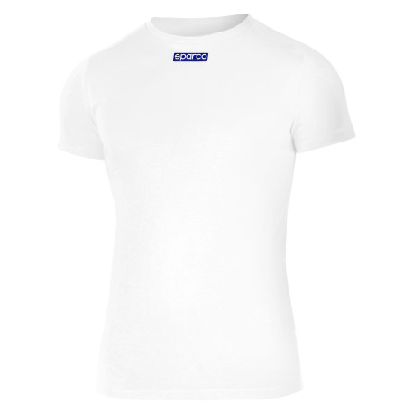 SIM Racing SPARCO B-ROOKIE krátke motokárové tričko pre muža - biele | race-shop.sk