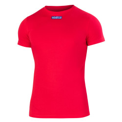 SPARCO B-ROOKIE krátke motokárové tričko pre muža - červená