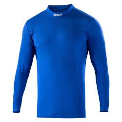 SPARCO B-ROOKIE dlhé motokárové tričko pre muža - modrá