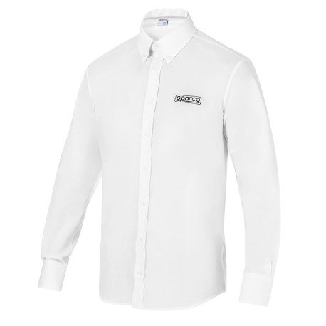 Tričká Pánska košeľa SPARCO TEAMWEAR, biela | race-shop.sk