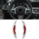 Pádla pod volantem Hliníkové pádla radenia pod volant BMW M2 F87 M3 F80 M4 F82 F83, strieborná | race-shop.sk
