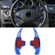 Pádla pod volantem Hliníkové pádla radenia pod volant Mercedes GL X166 GLA X156, modrá | race-shop.sk