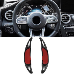 Hliníkové pádla radenia pod volant Mercedes AMG SL63 R231 AMG GT C190, čierna