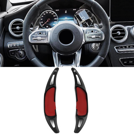 Pádla pod volantem Hliníkové pádla radenia pod volant Mercedes AMG SL63 R231 AMG GT C190, čierna | race-shop.sk