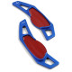 Pádla pod volantem Hliníkové pádla radenia pod volant Smart ForTwo 451 Coupe Cabrio 09-19, modrá | race-shop.sk