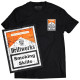 Tričká Driftworks Tričko "Smoking skills" s patinou - čierne | race-shop.sk