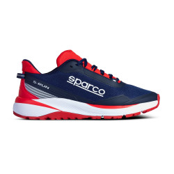 Sparco topánky S-Run - modrá/červená