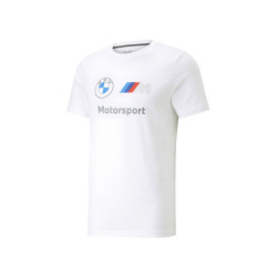 Pánske tričko Puma BMW MMS ESS Logo - Biela