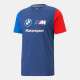Tričká Pánske tričko Puma BMW MMS ESS Logo - Modrá | race-shop.sk