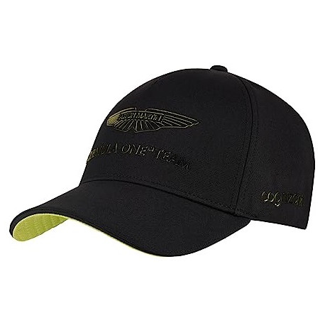 Čiapky a šiltovky Aston Martin F1 Team cap, čierna | race-shop.sk