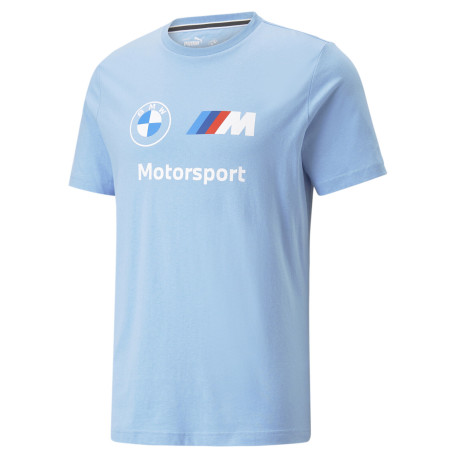 Tričká Pánske tričko Puma BMW MMS ESS Logo - nebeská modrá | race-shop.sk