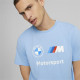 Tričká Pánske tričko Puma BMW MMS ESS Logo - nebeská modrá | race-shop.sk
