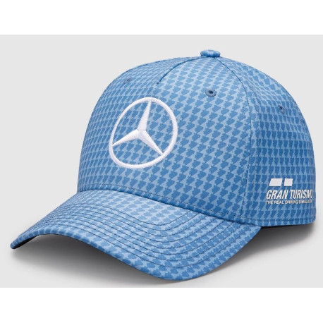 Čiapky a šiltovky Mercedes-AMG Petronas Lewis Hamilton šiltovka, blue | race-shop.sk