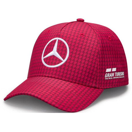 Čiapky a šiltovky Mercedes-AMG Petronas Lewis Hamilton šiltovka, red | race-shop.sk