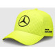 Čiapky a šiltovky Mercedes-AMG Petronas Lewis Hamilton šiltovka, neon yellow | race-shop.sk