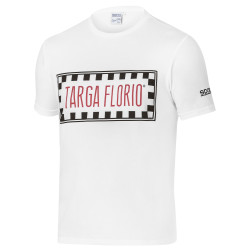 SPARCO tričko TARGA FLORIO ORIGINAL - biela