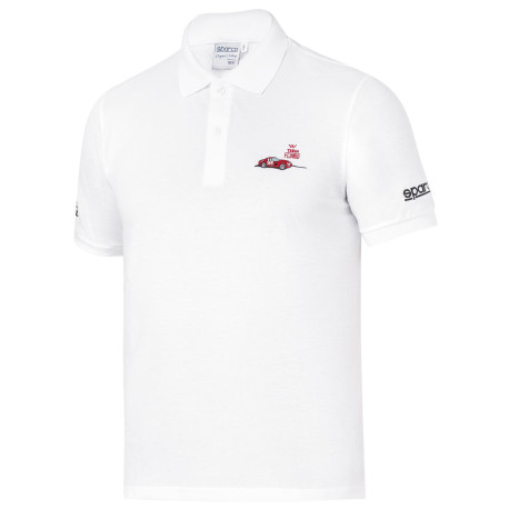 Tričká Polokošeľa SPARCO TARGA FLORIO ORIGINAL P2, biela | race-shop.sk