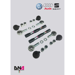 DNA RACING adjustable toe tie rod kit for AUDI A1 (2003-2012) 2.0 S1 TFSI E 2.0TFSI QUATTRO ONLY