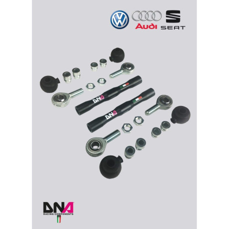 Nastavitelné ramená DNA RACING kit nastaviteľných ramien pre VW SCIROCCO III (2008-2017) | race-shop.sk