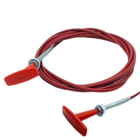 Odpojovače batérie a príslušenstvo Tiahlo odpojovača autobatérie alebo hasiaceho systému 3m, s teflónovou vložkou | race-shop.sk