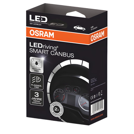 Žiarovky a xenónové výbojky Osram LEDriving SMART CANBUS LEDSC01 | race-shop.sk