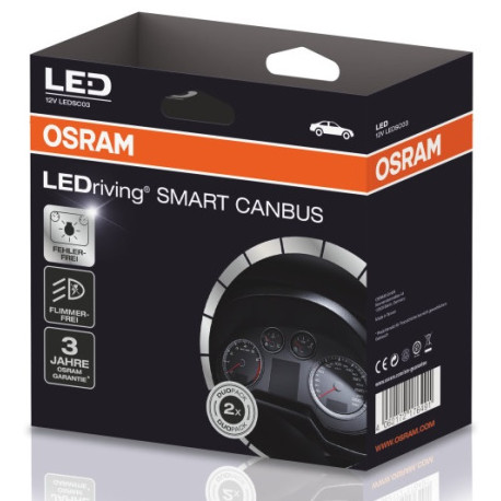 Žiarovky a xenónové výbojky Osram LEDriving SMART CANBUS LEDSC03-1 | race-shop.sk