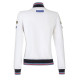 Mikiny a bundy Sparco MARTINI RACING lady`s full zip sweatshirt, white | race-shop.sk