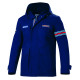 Mikiny a bundy SPARCO MARTINI RACING outdoor bunda, modrá námorná | race-shop.sk