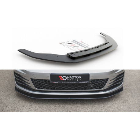 Body kit a vizuálne doplnky MAXTON DESIGN predný splitter pre VW Golf 7 GTI | race-shop.sk