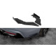 Body kit a vizuálne doplnky Zadné bočné splittre BMW 435i Coupe M-Pack F32 (čierna + lesklé klapky) | race-shop.sk