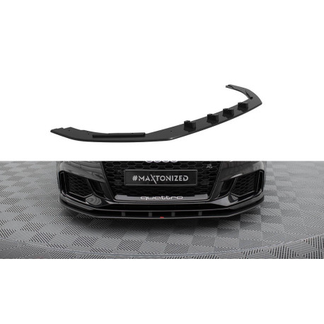 Body kit a vizuálne doplnky MAXTON DESIGN predný splitter pre Audi RS3 Sedan 8V Facelift | race-shop.sk