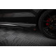Body kit a vizuálne doplnky Difúzory bočných prahov V1 Audi RS3 Sedan 8V Facelift (čierna + lesklé klapky) | race-shop.sk