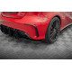 Body kit a vizuálne doplnky MAXTON DESIGN zadné bočné splittre pre Mercedes-Benz A 45 AMG W176 Facelift, čierna + lesklé klapky | race-shop.sk