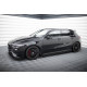 Body kit a vizuálne doplnky Difúzory bočných prahov Mercedes-Benz a35 w177 facelift (čierno-červené + lesklé klapky) | race-shop.sk