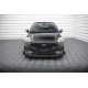 Body kit a vizuálne doplnky Predný splitter Ford Fiesta ST Mk8 Facelift (čierno-červené + lesklé klapky) | race-shop.sk