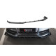 Body kit a vizuálne doplnky Predný splitter Audi S3 / A3 S-Line Sedan 8V (čierna + lesklé klapky) | race-shop.sk