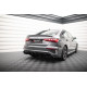 Body kit a vizuálne doplnky Zadný difuzor + Imitácia koncoviek výfuku Audi A3 S-Line Sedan 8Y | race-shop.sk