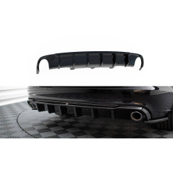 MAXTON DESIGN zadný difúzor pre Audi A6 Avant C7 (výfuk 1+1)