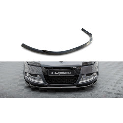 MAXTON DESIGN predný splitter pre Renault Megane GT Mk3 Facelift, lesklá čierna, V2