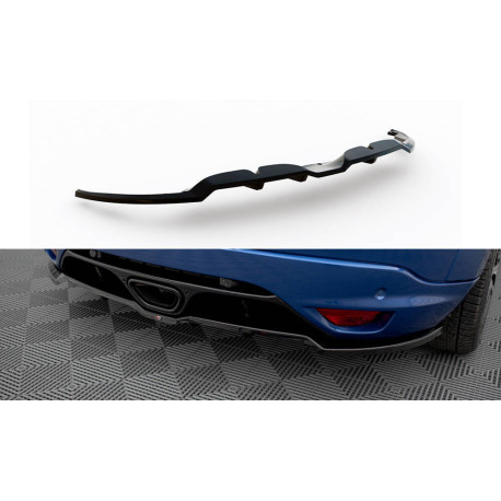 Body kit a vizuálne doplnky Centrálny zadný difuzor (so zvislými pruhmi) Renault Megane RS Mk3 | race-shop.sk