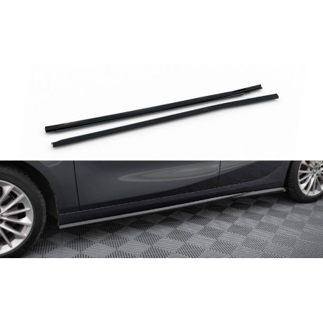 Body kit a vizuálne doplnky MAXTON DESIGN difúzory prahov pre BMW 1 F40, lesklá čierna | race-shop.sk