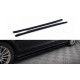 Body kit a vizuálne doplnky MAXTON DESIGN difúzory prahov pre Mercedes-Benz CLS C218, lesklá čierna, V2 | race-shop.sk